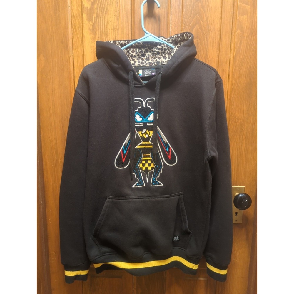 Bleecker And Mercer Hoodie "Tribal Bee"  Size Med‎